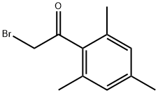 2-溴-1-三甲苯基乙酮 结构式