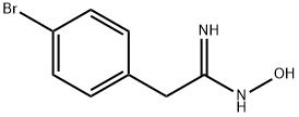2-(4-BROMO-PHENYL)-N-HYDROXY-ACETAMIDINE 结构式