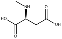 N-甲基-L-天冬氨酸 结构式
