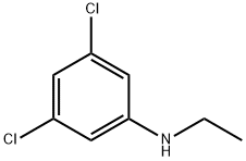 (3,5-二氯苯基)-乙胺 结构式