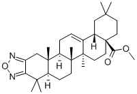 OLEAN-12-ENO[2,3-C][1,2,5]OXADIAZOL-28-OIC ACID METHYL ESTER 结构式