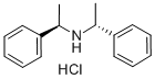 (R,R)-(+)-BIS(ALPHA-METHYLBENZYL)AMINE HYDROCHLORIDE 结构式