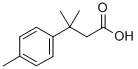 3-甲基-3-(4-甲基苯基)丁酸 结构式