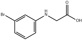 3-溴苯基甘氨酸 结构式
