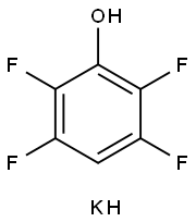 2,3,5,6-四氟苯酚钾盐 结构式