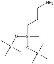 3-氨基丙基二(三甲基硅氧基)甲基硅烷 结构式