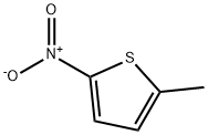 5-硝基-2-甲基噻吩 结构式