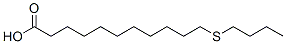 11-butylsulfanylundecanoic acid 结构式