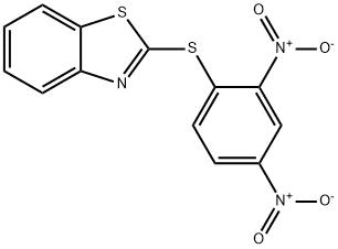 橡胶促进剂 DBM 结构式