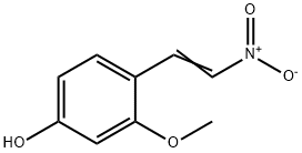 4-HYDROXY-2-METHOXY-BETA-NITROSTYRENE 结构式