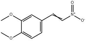 3,4-二甲氧基-β-硝基苯乙烯 结构式