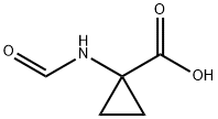Cyclopropanecarboxylic acid, 1-(formylamino)- (9CI) 结构式