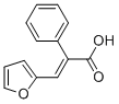 3-(2-呋喃)-2-苯基丙烯酸 结构式