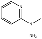 1-甲基-1-(2-吡啶基)肼 结构式