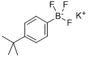 (4-叔丁基苯基)三氟硼酸钾 结构式
