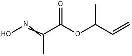 Propanoic acid, 2-(hydroxyimino)-, 1-methyl-2-propenyl ester (9CI) 结构式