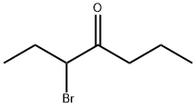 3-溴-4-庚酮 结构式