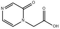 2-(2'-Oxopyrazin-1'-yl)acetic acid 结构式