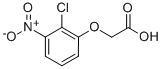 Acetic acid, (2-chloro-3-nitrophenoxy)- 结构式