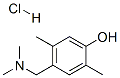 4-[(dimethylamino)methyl]-2,5-dimethylphenol hydrochloride 结构式