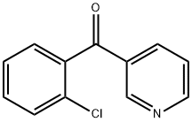 (2-氯苯基)-吡啶-3-基-甲酮 结构式