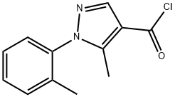 5-METHYL-1-(2-METHYLPHENYL)-1H-PYRAZOLE-4-CARBONYL CHLORIDE