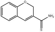 2H-色满-3-碳硫酰胺 结构式