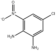 5-chloro-3-nitro-o-phenylenediamine 结构式