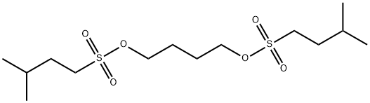 1-Butanesulfonic acid (9CI), 3-methyl-, 1,4-butanediyl ester 结构式