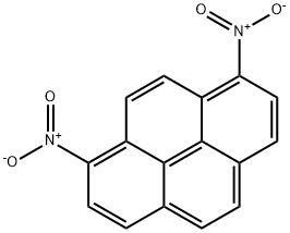 1，8-二硝基芘 结构式