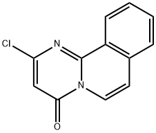 2-CHLOROPYRIMIDO[2,1-A]ISOQUINOLIN-4-ONE 结构式