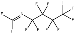 (Nonafluorobutyl)imidocarbonyl difluoride 结构式