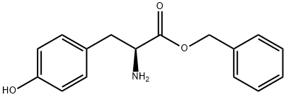 H-酪氨酸-OBZL 结构式