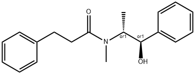 N-(2-HYDROXY-1-METHYL-2-PHENYLETHYL)-N-METHYL-3-PHENYLPROPIONAMIDE 结构式