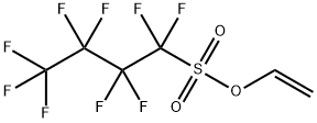 VINYL NONAFLUORO-1-BUTANESULFONATE 结构式