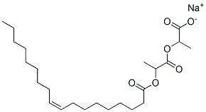 (Z)-9-十八碳烯酸 2-(1-羧基乙氧基)-1-甲基-2-氧代乙基酯钠盐 结构式