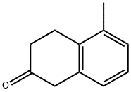 5-甲基-2-四氢萘酮 结构式