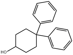 4,4-二苯基环己醇 结构式