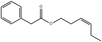 顺式-3-己烯醇苯乙酸酯 结构式