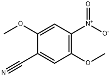 2,5-dimethoxy-4-nitrobenzonitrile 结构式