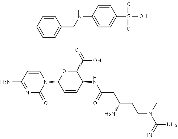 BLASTICIDIN S HYDROCHLORIDE 结构式