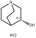 (R)-3-奎宁环醇盐酸盐 结构式