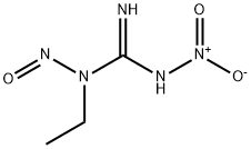 1-乙基-3-硝基-1-亚硝基胍 结构式