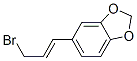 5-(3-Bromo-1-propenyl)-1,3-benzodioxole 结构式