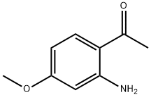 2'-氨基-4'-甲氧基苯乙酮 结构式