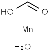 二水甲酸锰(Ⅱ) 结构式