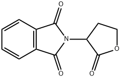 2-(2-oxotetrahydrofuran-3-yl)-1H-isoindole-1,3(2H)-dione 结构式