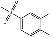 1,2-二氟-4-甲基磺酰苯 结构式