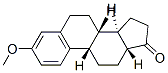 (8R,9S,13R,14R)-3-methoxy-6,7,8,9,11,12,13,14,15,16-decahydrocyclopenta[a]phenanthren-17-one 结构式