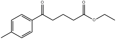 ETHYL 5-(4-METHYLPHENYL)-5-OXOVALERATE 结构式